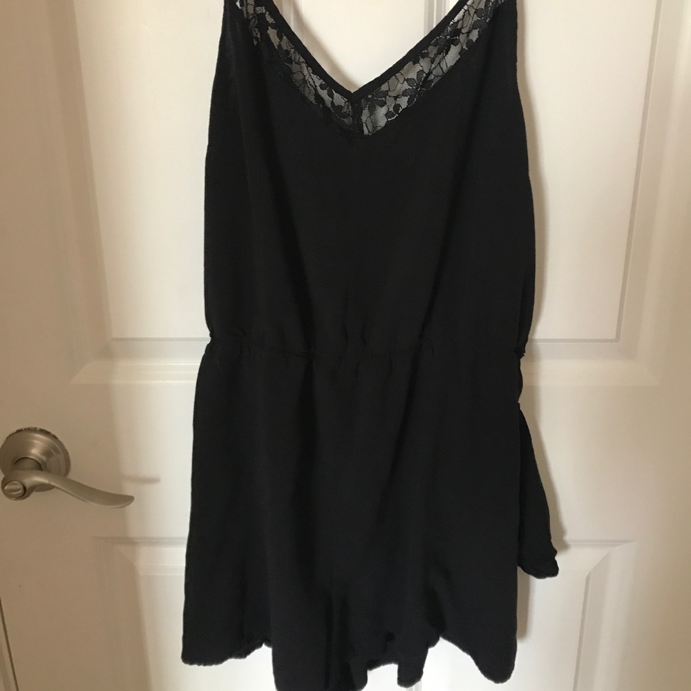 NWOT Black Romper